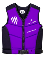 Colete Xfloat Enzo 2.0 Cinza Roxo